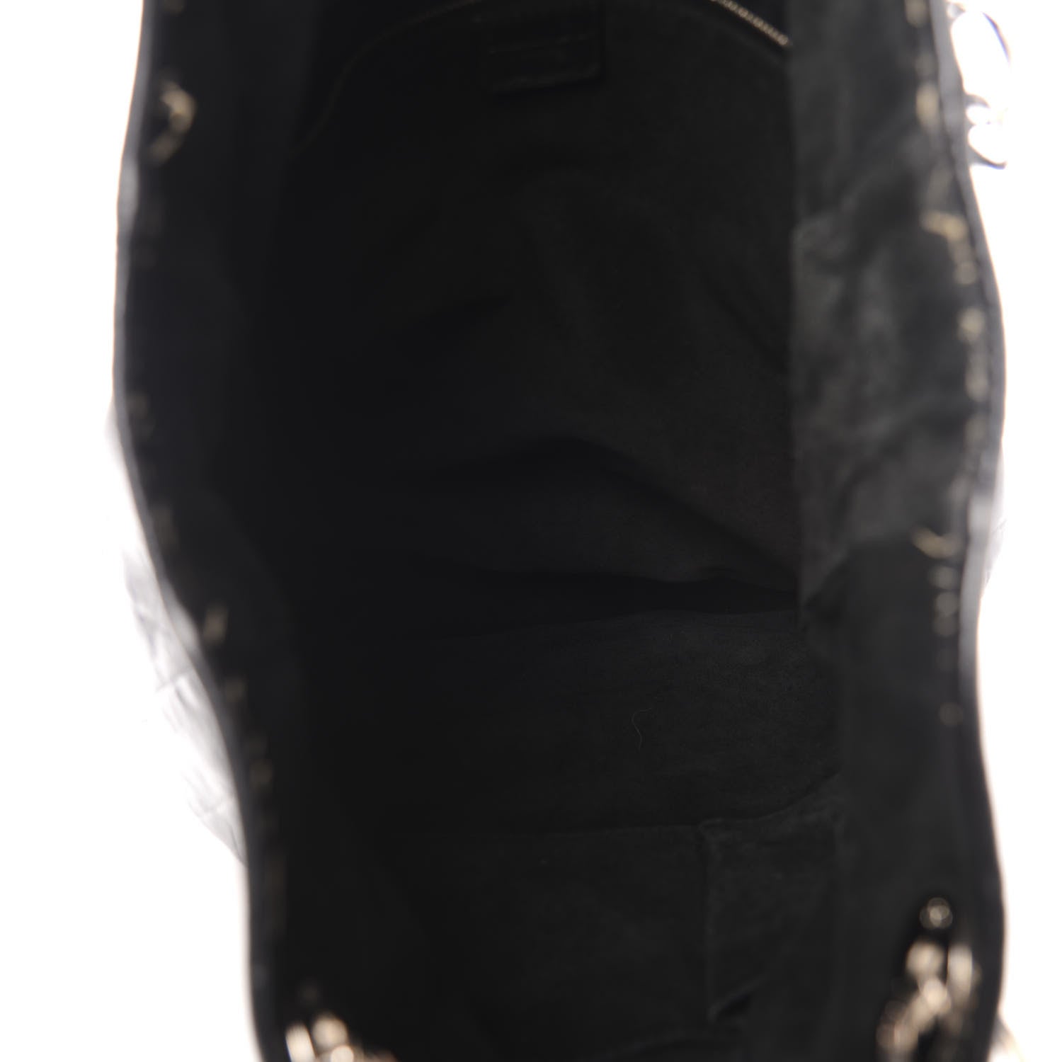 Christian Dior Lambskin Cannage Shopper Tote Black 5 of 14
