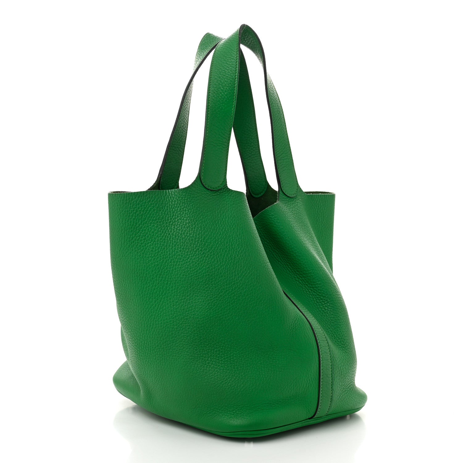 Hermes Taurillon Clemence Picotin Lock 26 GM Bamboo 3 of 10