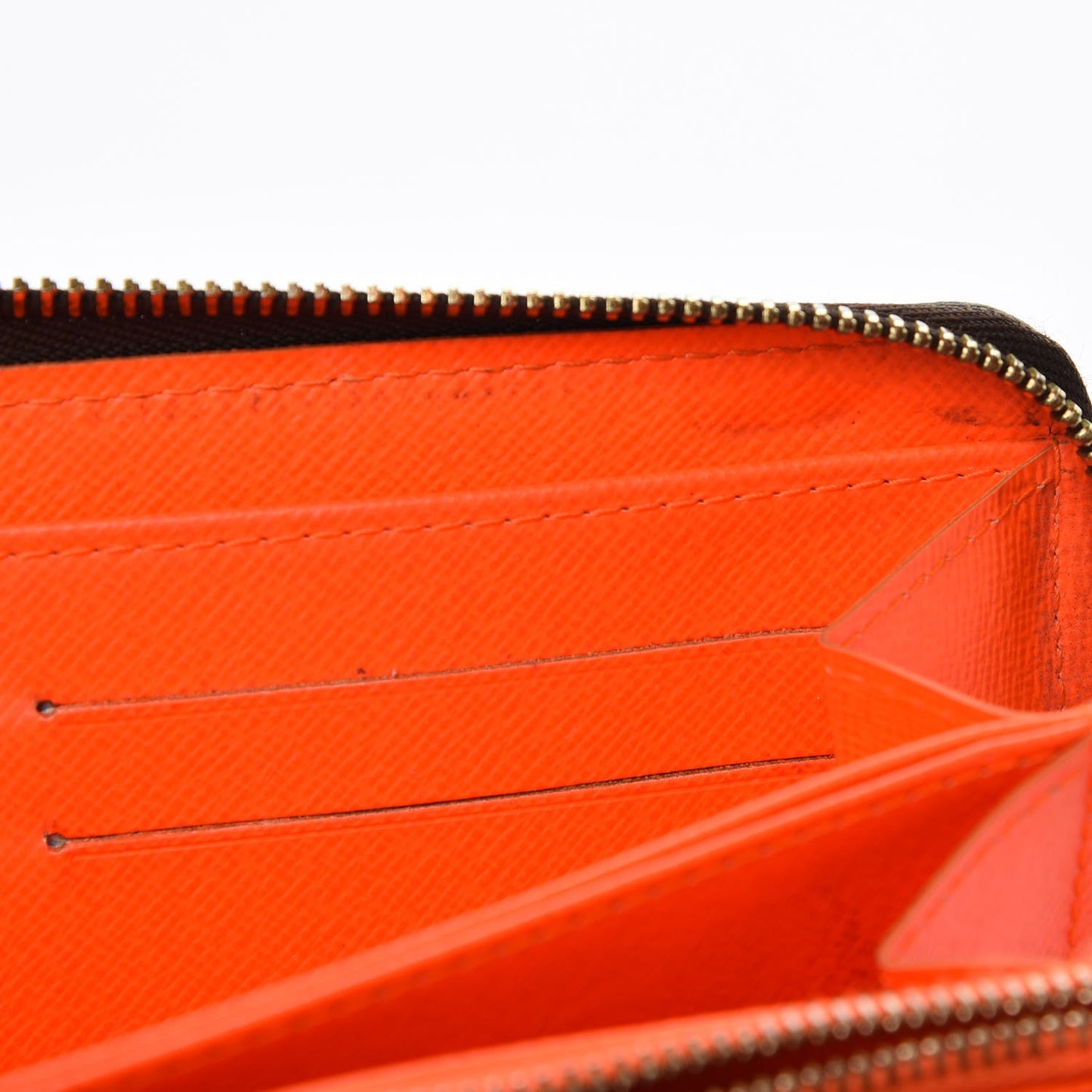 Monogram Graffiti Zippy Wallet Orange