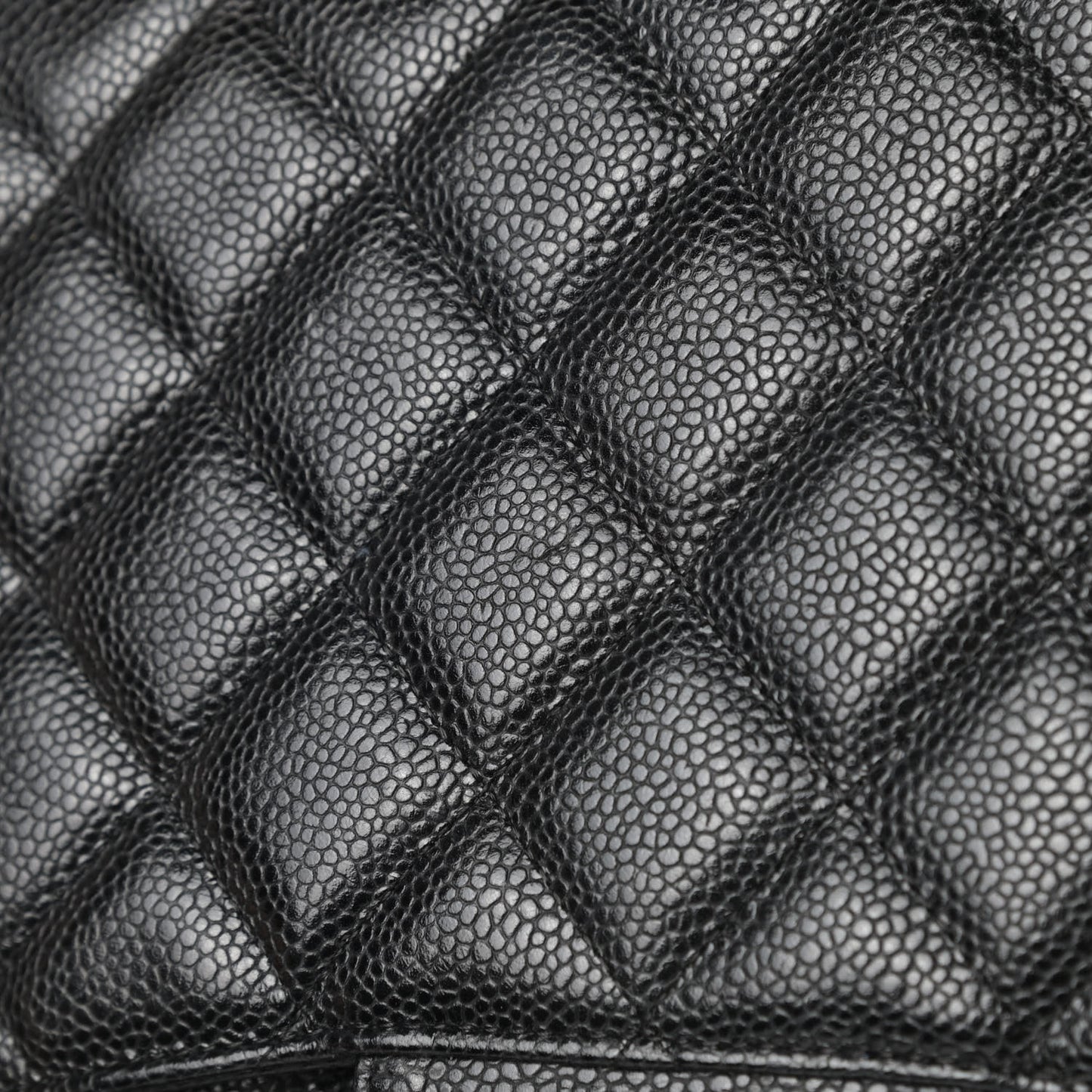 Caviar Quilted Jumbo Single Flap Black
