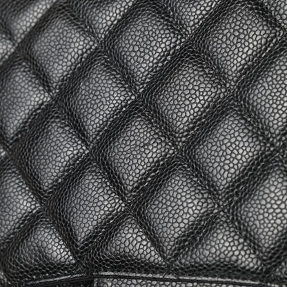 Chanel Caviar Quilted Jumbo Single Flap Black 15 of 17