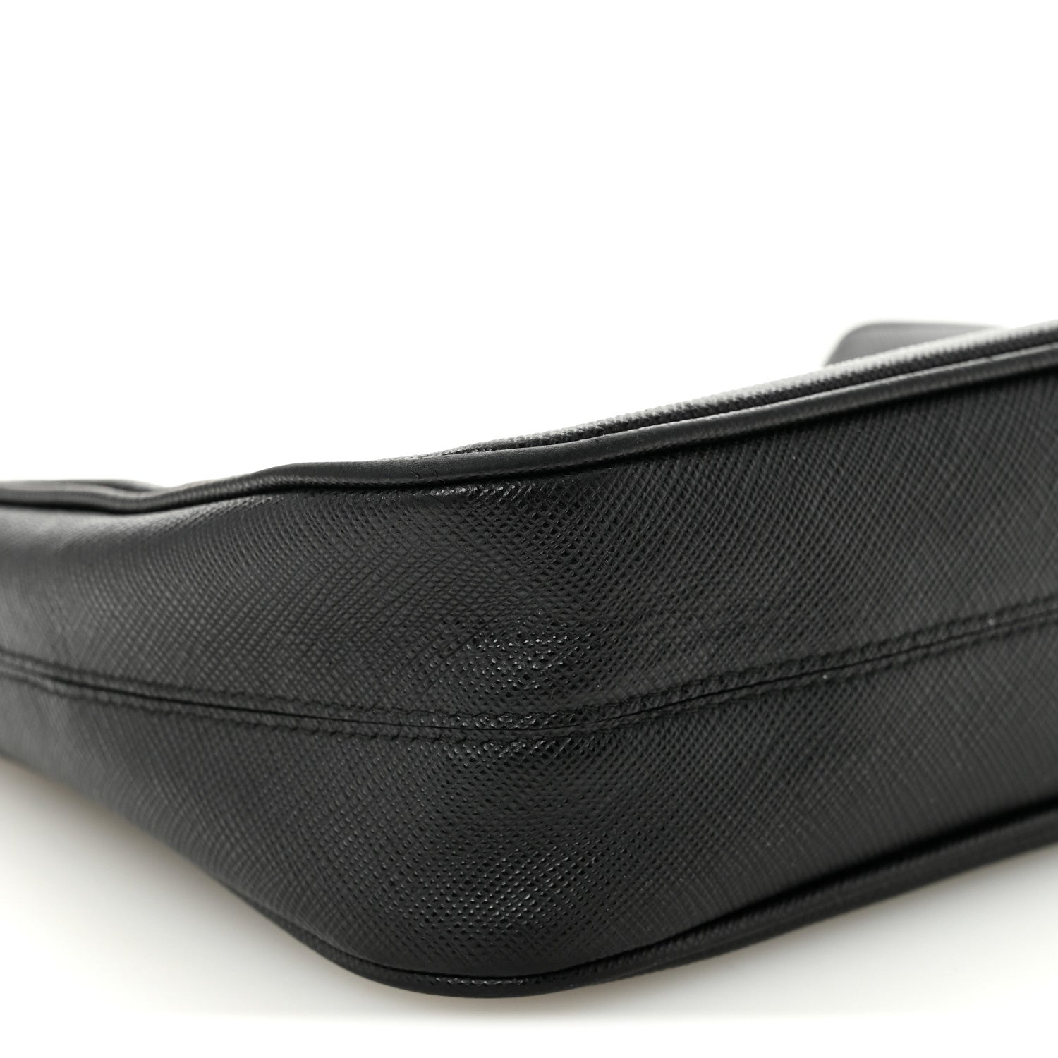 Prada Saffiano Lux Re-Edition 2005 Shoulder Bag Black 9 of 11