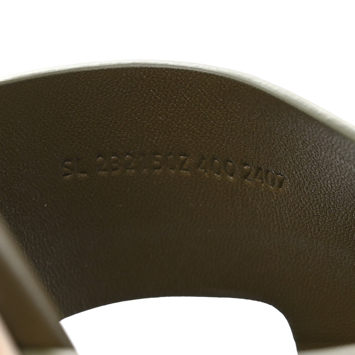 Hermes Suede Goatskin Cork Eze 30 Sandals  40 Vert Toundra 8 of 9