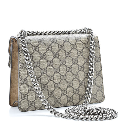Gucci GG Supreme Monogram Mini Dionysus Shoulder Bag Taupe 3 of 13