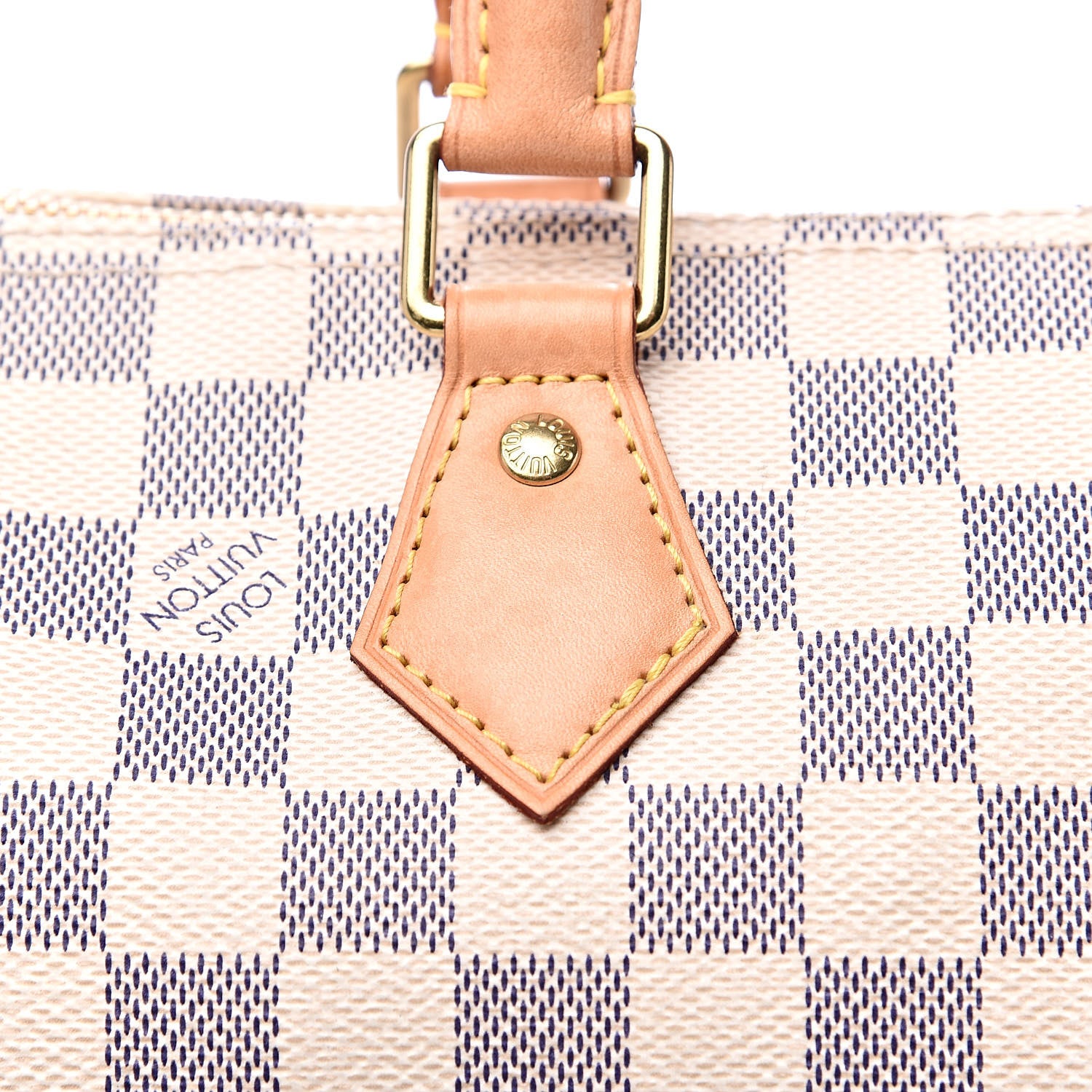 Louis Vuitton Damier Azur Speedy Bandouliere 25 11 of 13