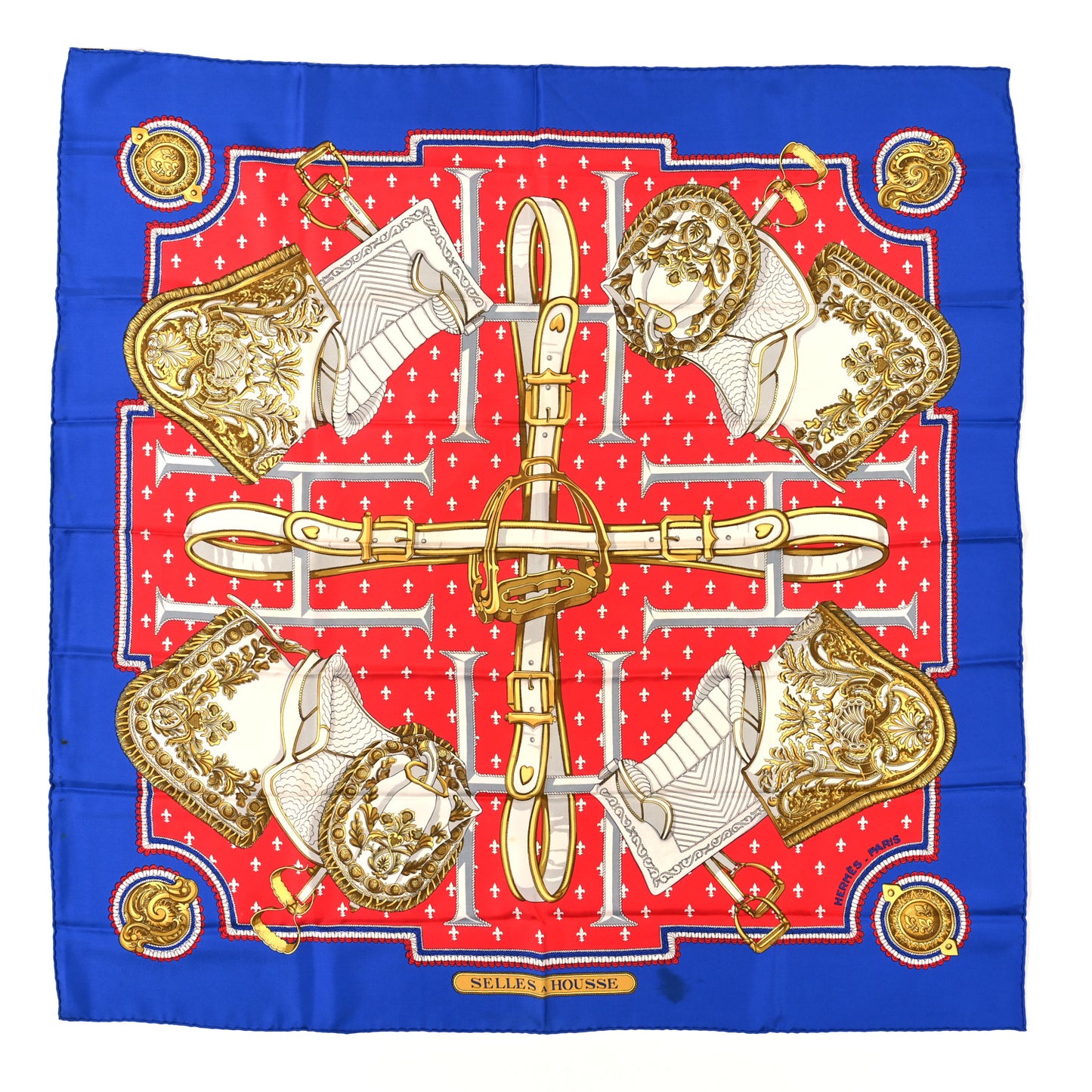 Silk Selles A Housse Scarf 90