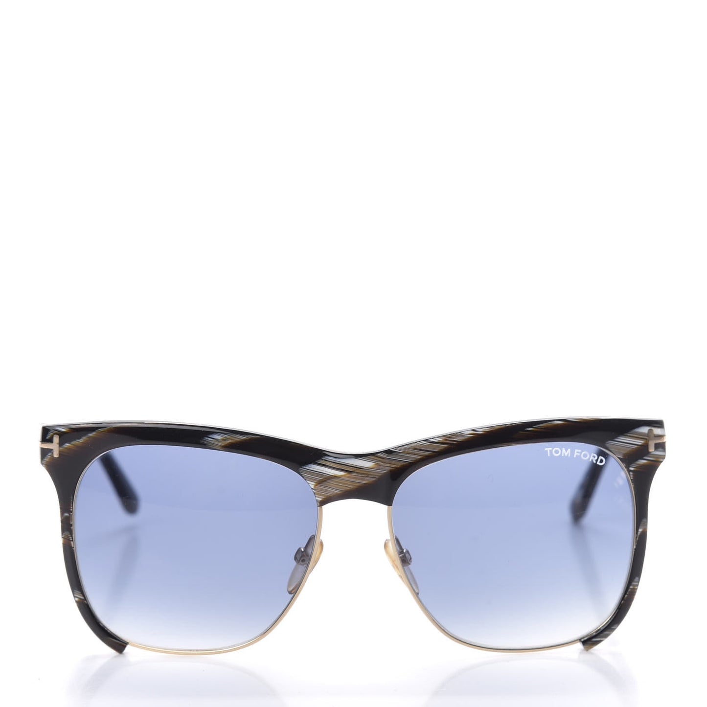 Thea Sunglasses TF366 Blue Brown Horn