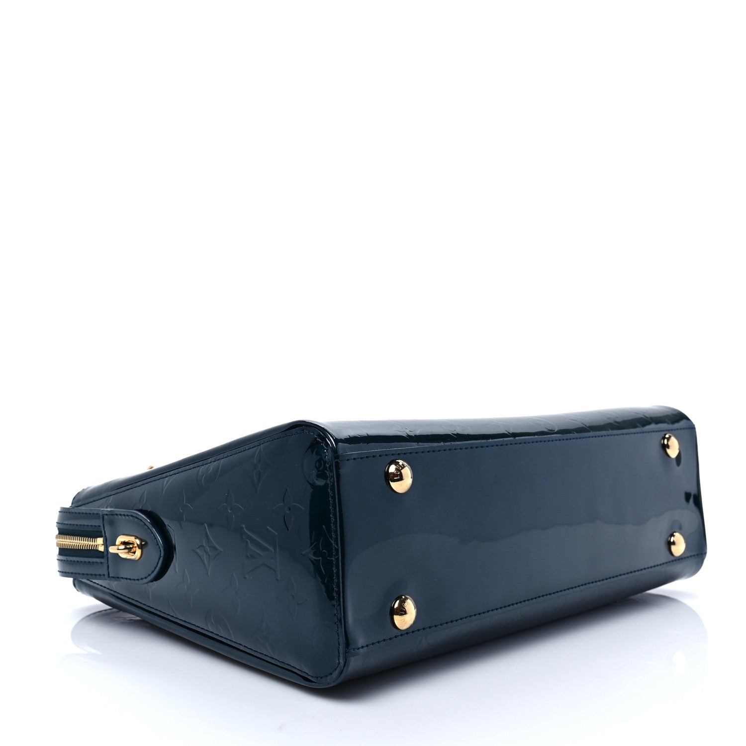 Louis Vuitton Vernis Melrose Avenue Blue Nuit 4 of 7