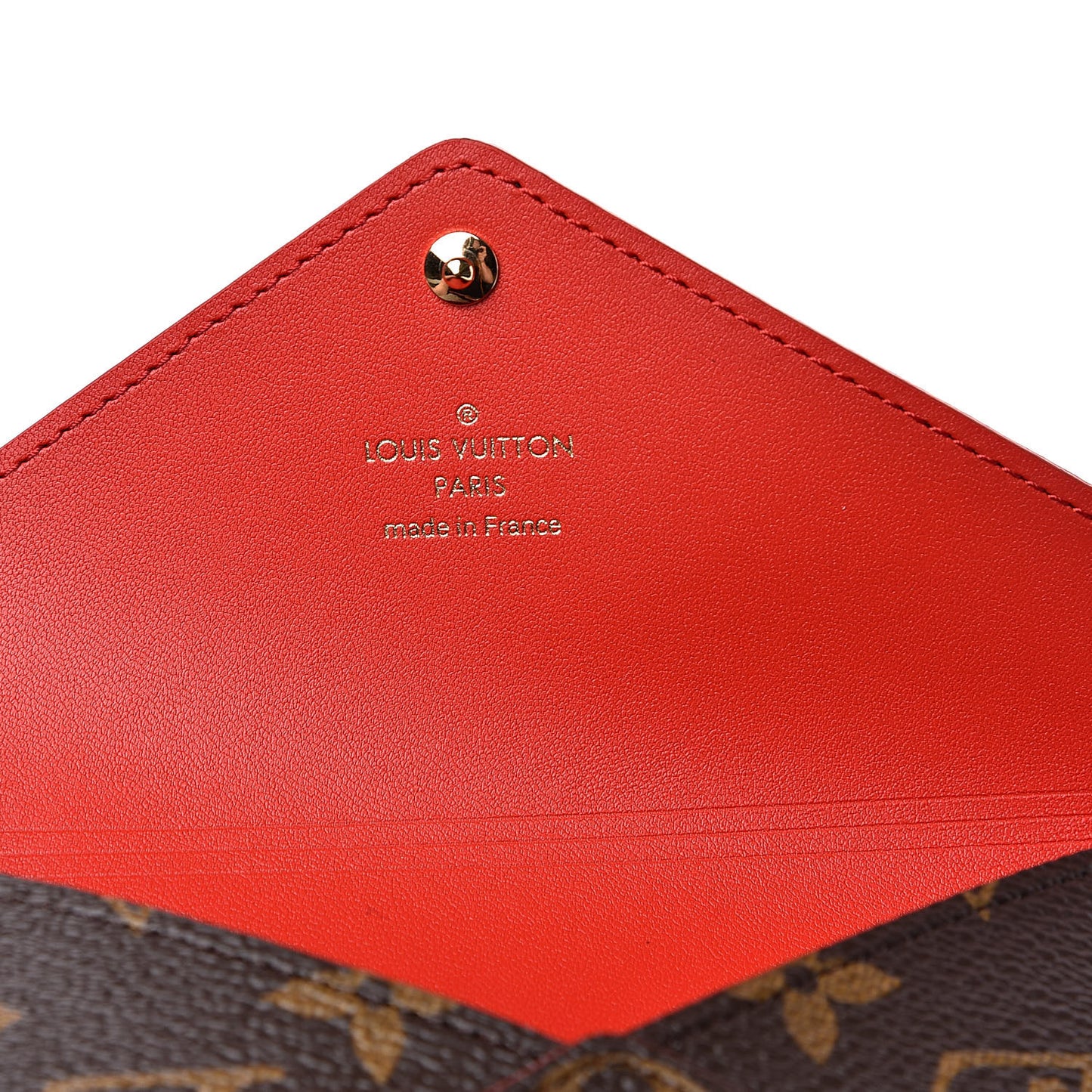 Monogram Medium Kirigami Pochette Insert Coquelicot