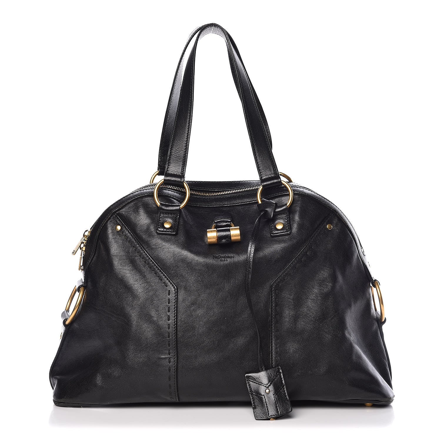 Saint Laurent Calfskin Large Muse Black 1 of 18