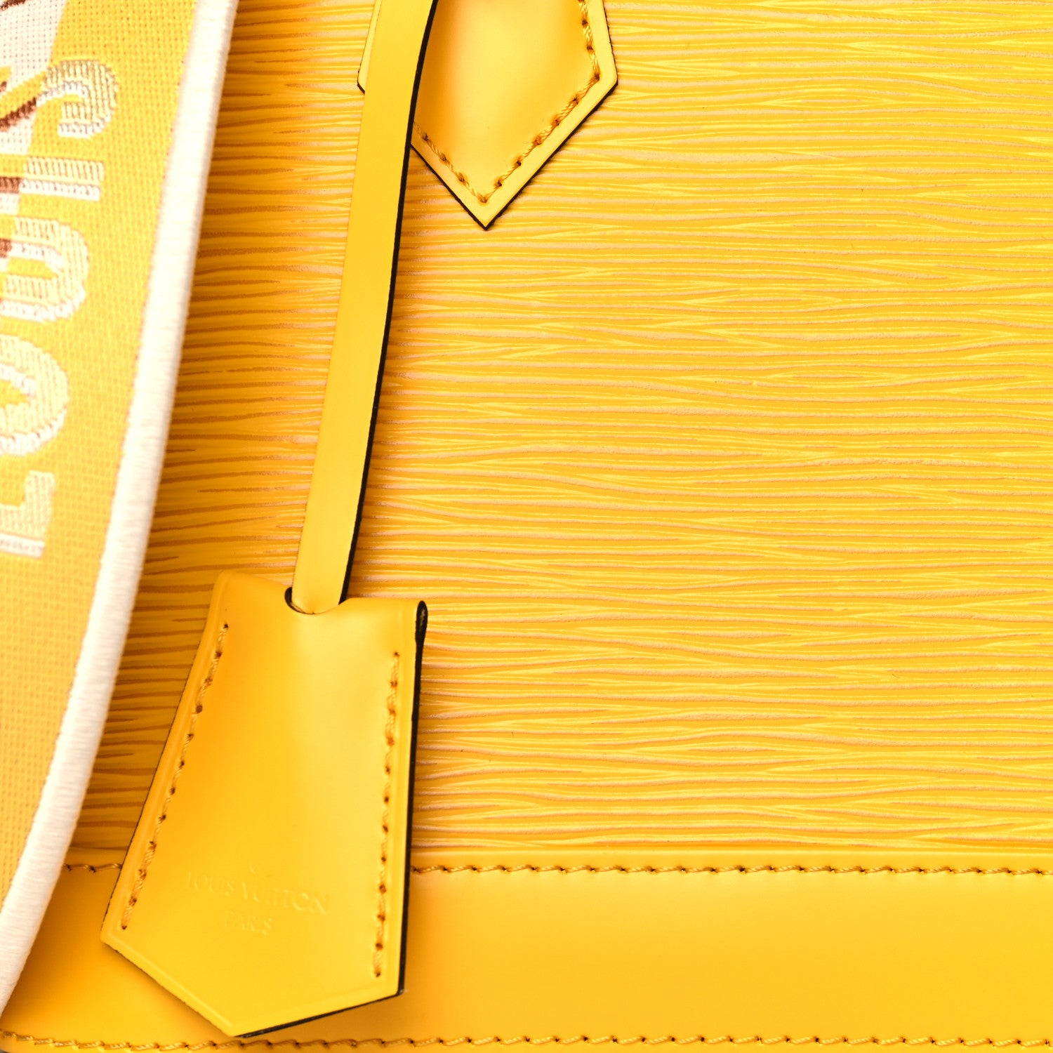 Louis Vuitton Epi Jacquard Alma BB Sunflower 10 of 10