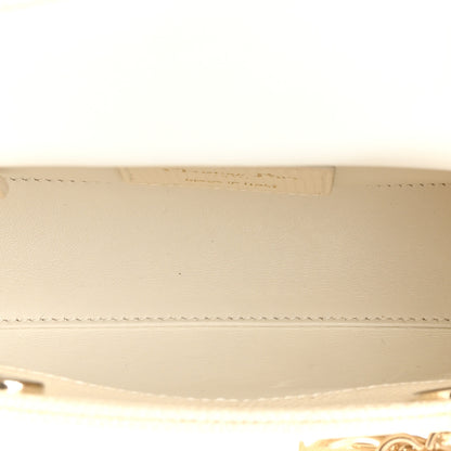 Christian Dior Lizard Mini Lady Dior White 5 of 10