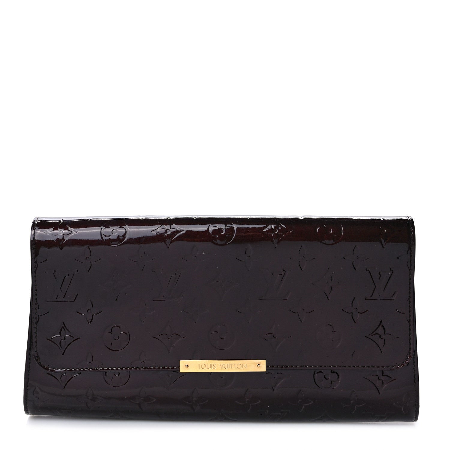 Louis Vuitton Vernis Robertson Clutch Amarante 1 of 8