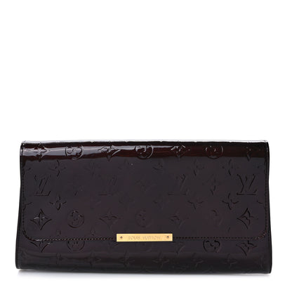 Louis Vuitton Vernis Robertson Clutch Amarante 1 of 8
