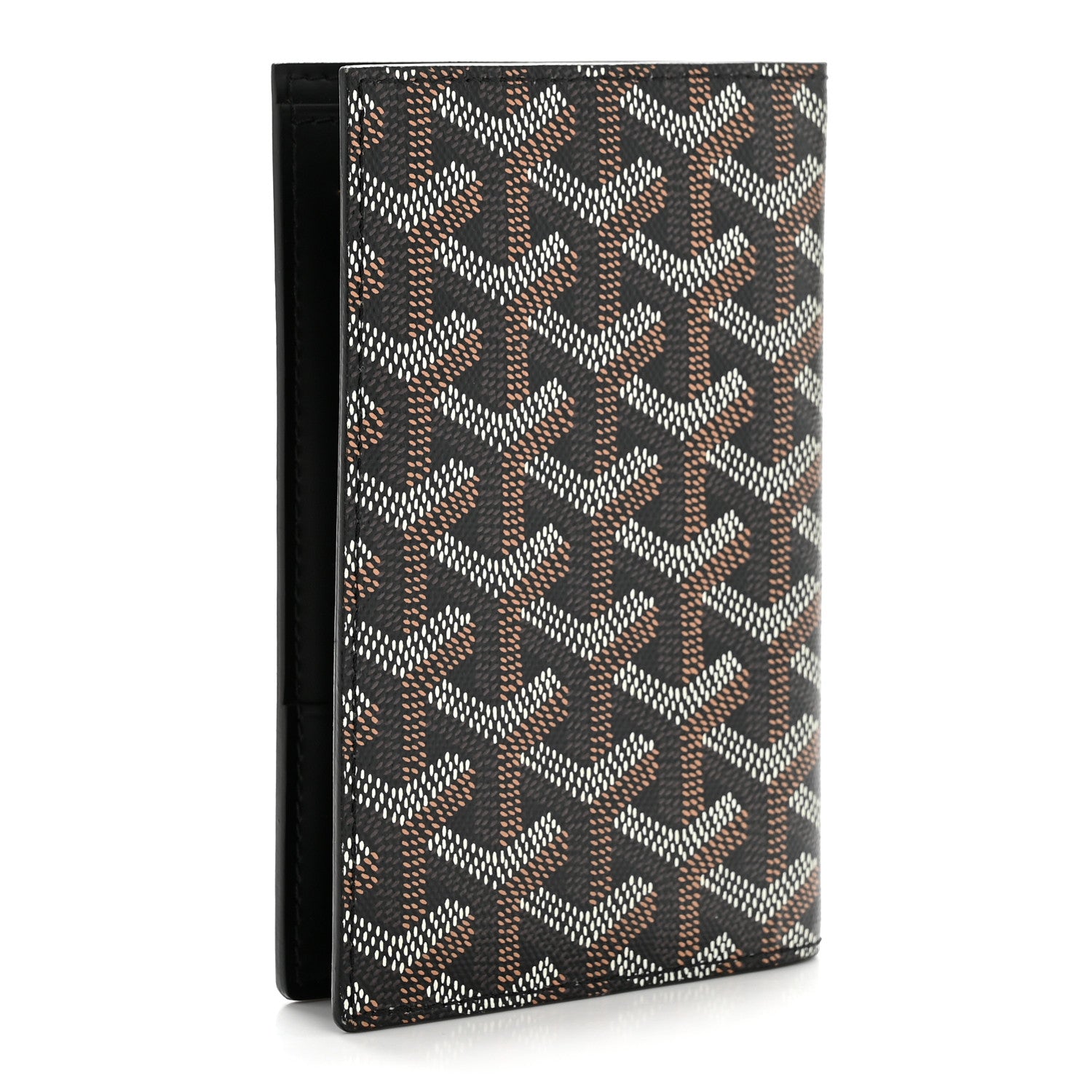 Goyard Goyardine Grenelle Passport Wallet Black 3 of 10