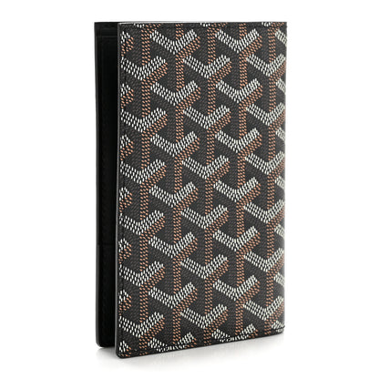 Goyard Goyardine Grenelle Passport Wallet Black 3 of 10