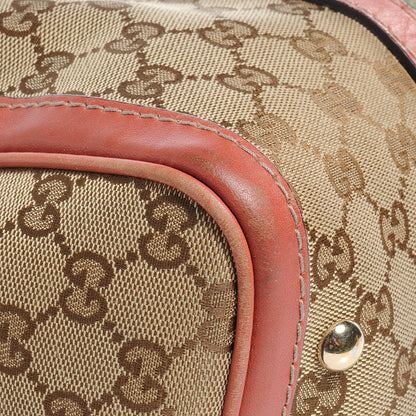 Gucci Monogram Vintage Web Medium Boston 5 of 9