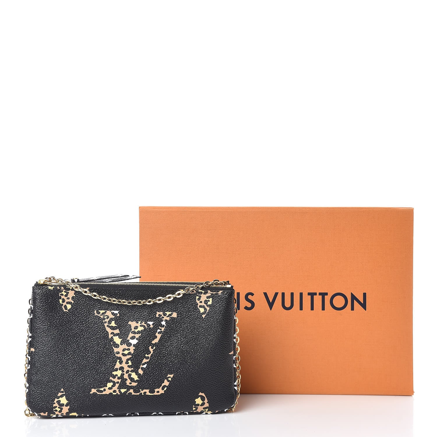 Louis Vuitton Monogram Giant Jungle Pochette Double Zip Black 11 of 11