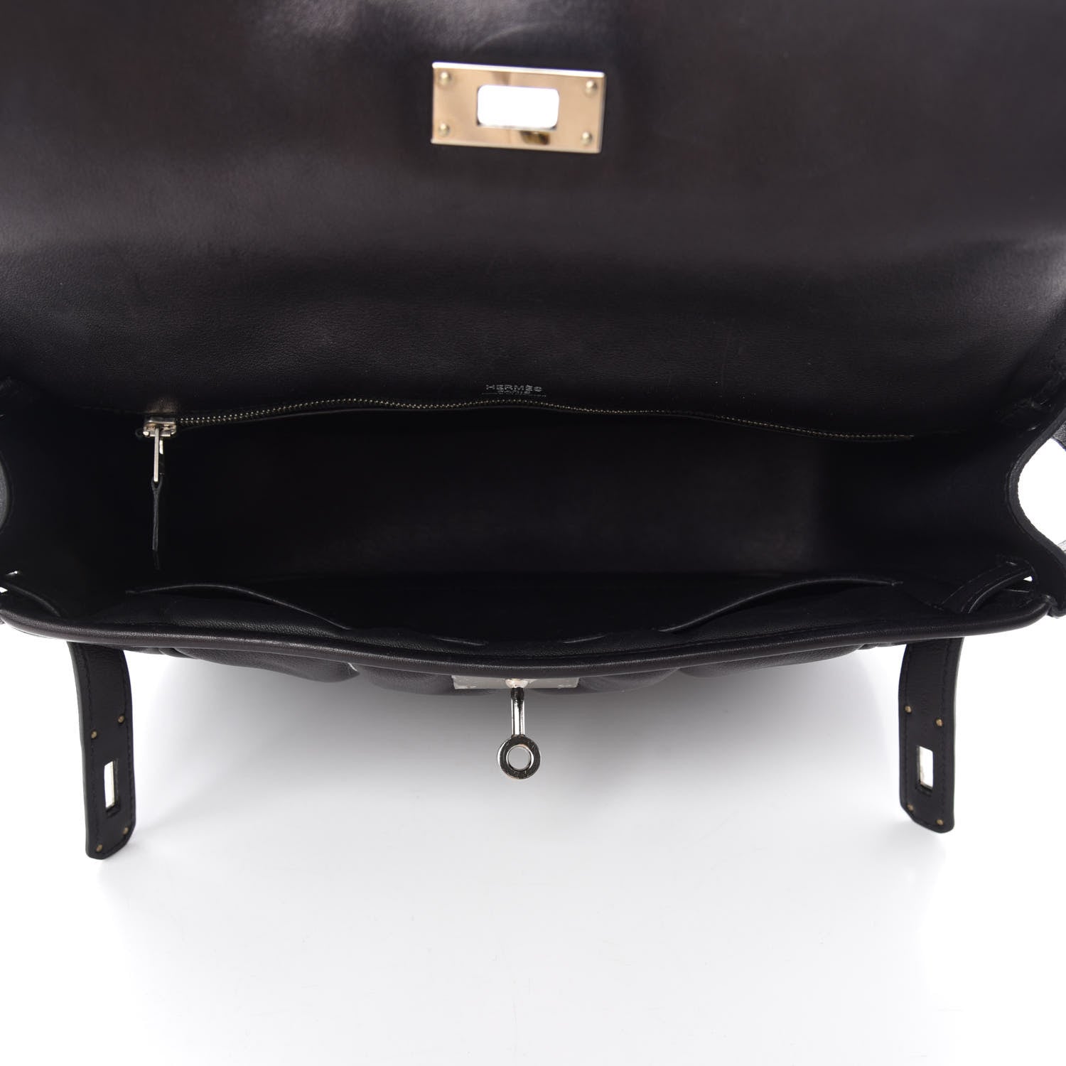 Hermes Veau Swift Sac Berline 28 Black 5 of 10