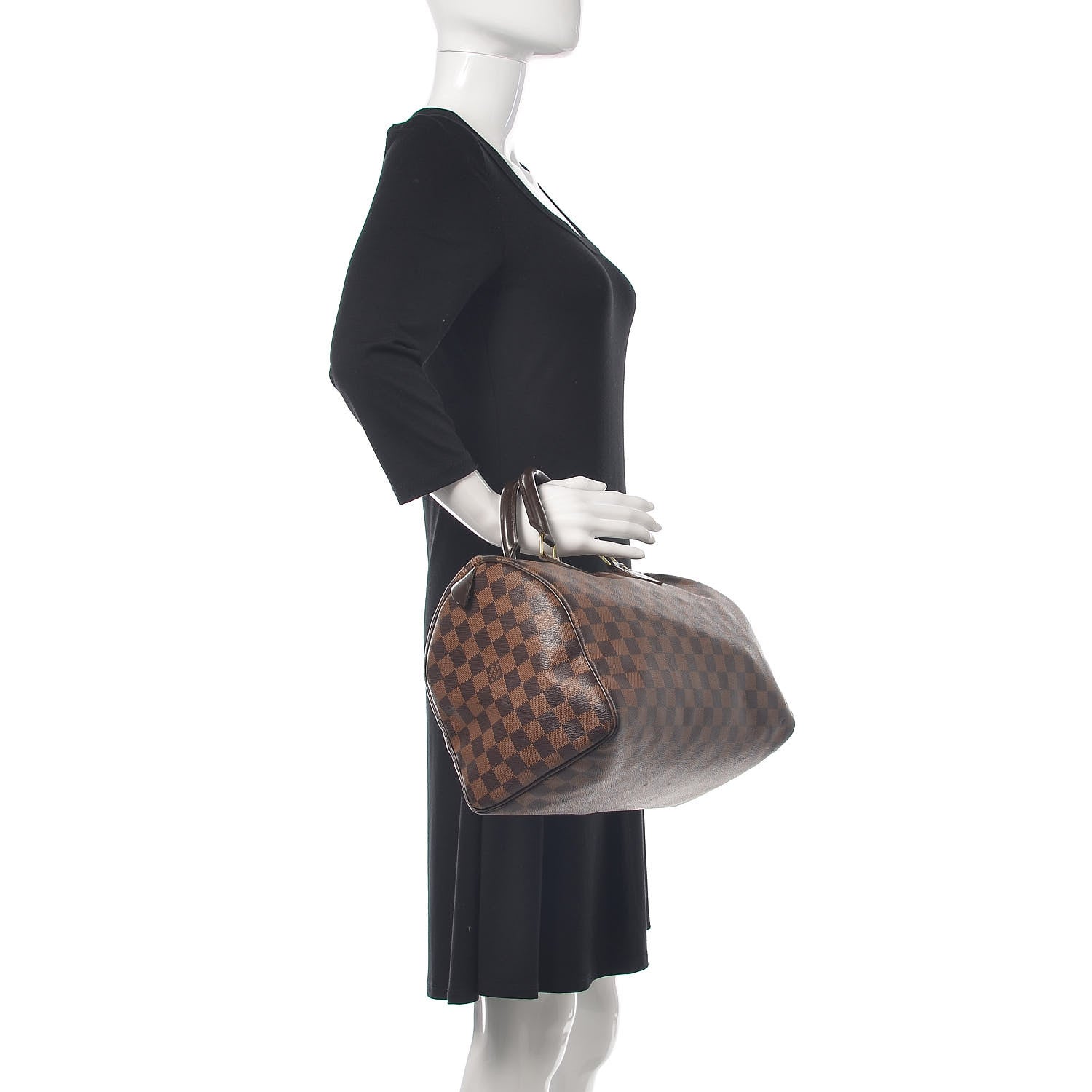 Louis Vuitton Damier Ebene Speedy 30 2 of 20