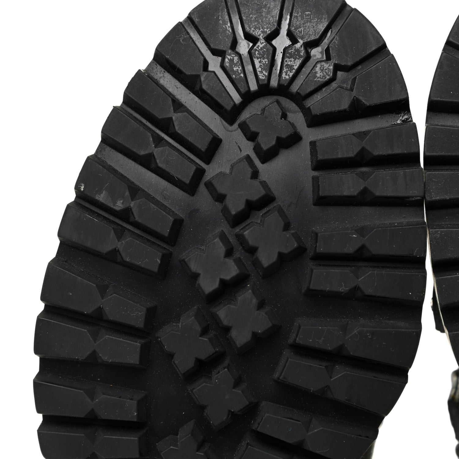 Jimmy Choo Grainy Calfskin Shearling Hillary Flat Boots 38.5 Dark Grey 7 of 9