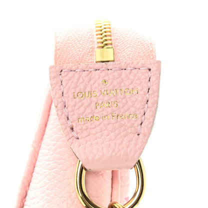 Louis Vuitton Empreinte Monogram Giant By The Pool Mini Pochette Accessories Bouton De Rose 6 of 9