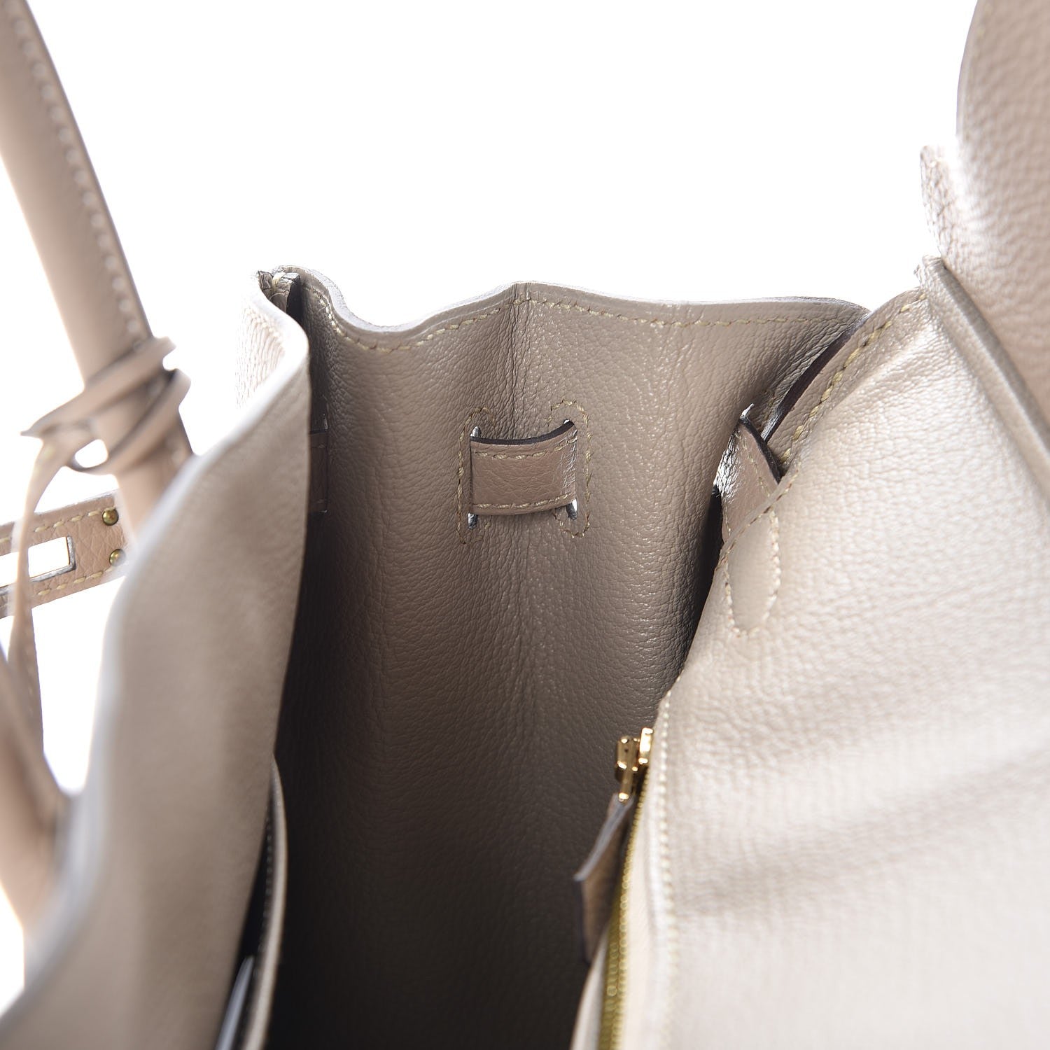 Hermes Togo Birkin 25 Gris Tourterelle 25 of 36