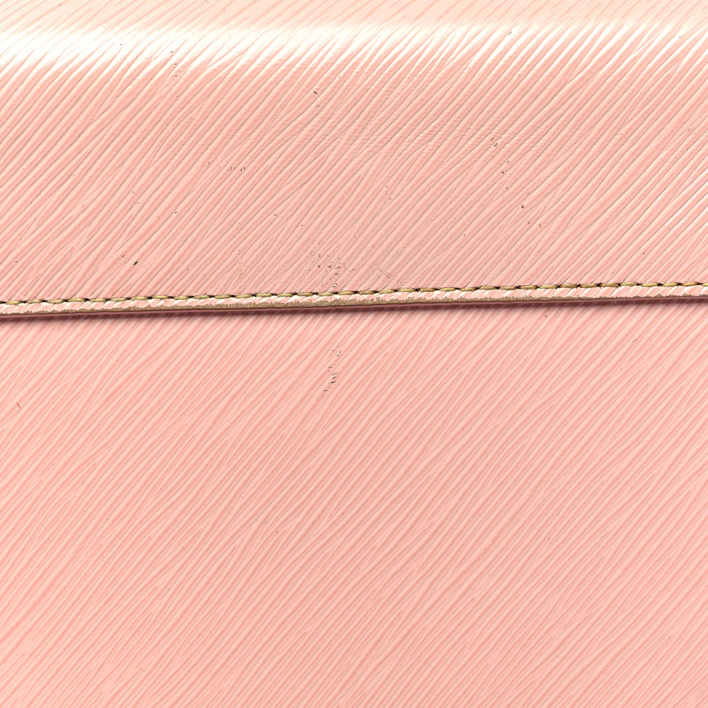 Epi Twist Shoulder Bag MM Rose Ballerine
