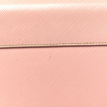 Louis Vuitton Epi Twist Shoulder Bag MM Rose Ballerine 15 of 18