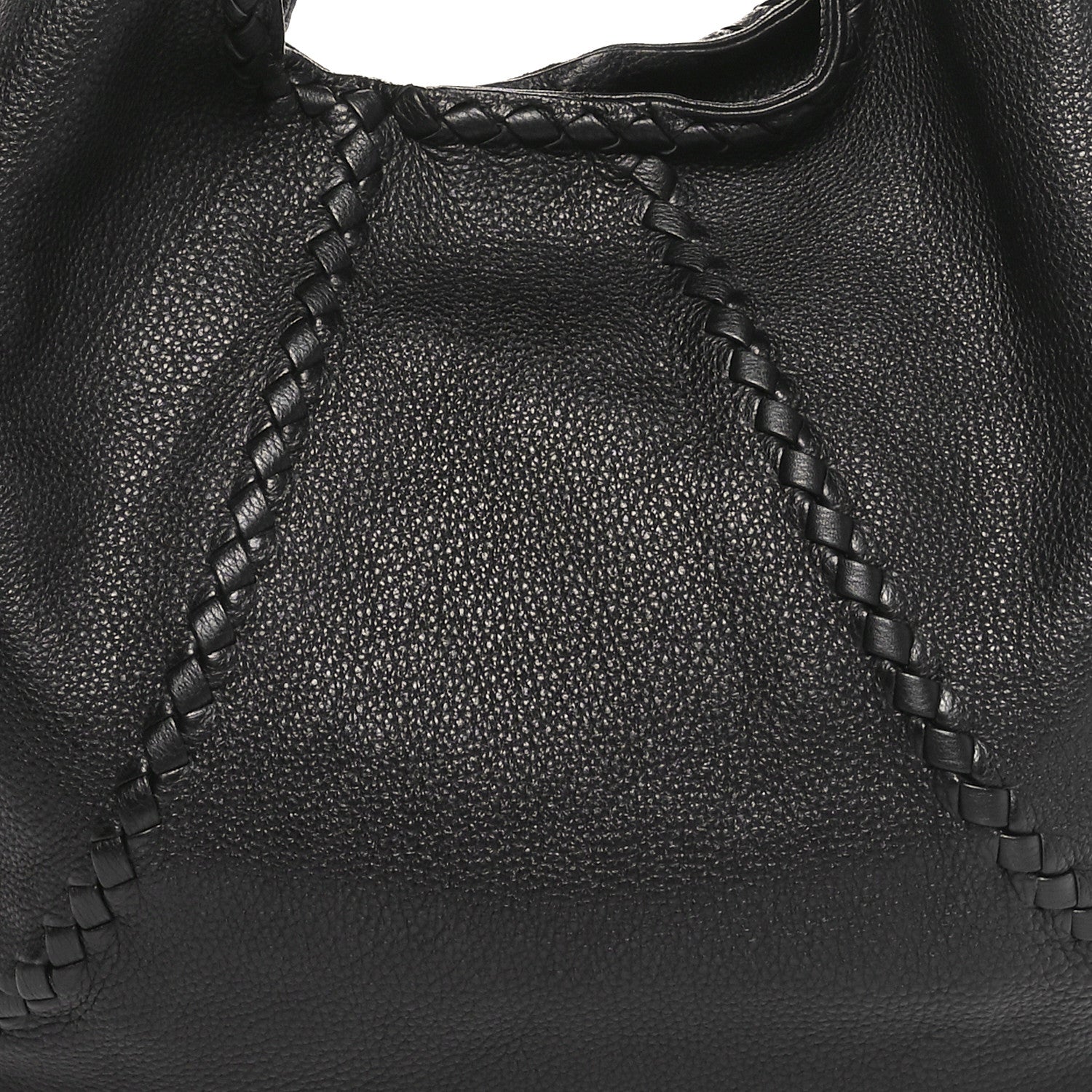 Bottega Veneta Cervo Deerskin Large Hobo Black 8 of 10