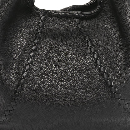 Bottega Veneta Cervo Deerskin Large Hobo Black 8 of 10