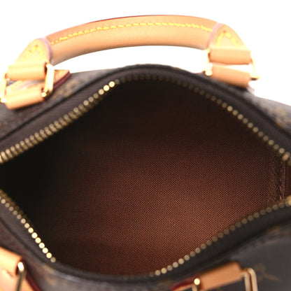 Louis Vuitton Monogram Nano Speedy Bandouliere 5 of 11