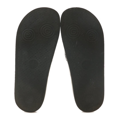 Gucci Rubber GG Monogram Perforated Womens Slide Sandals 40 Black 11 of 18