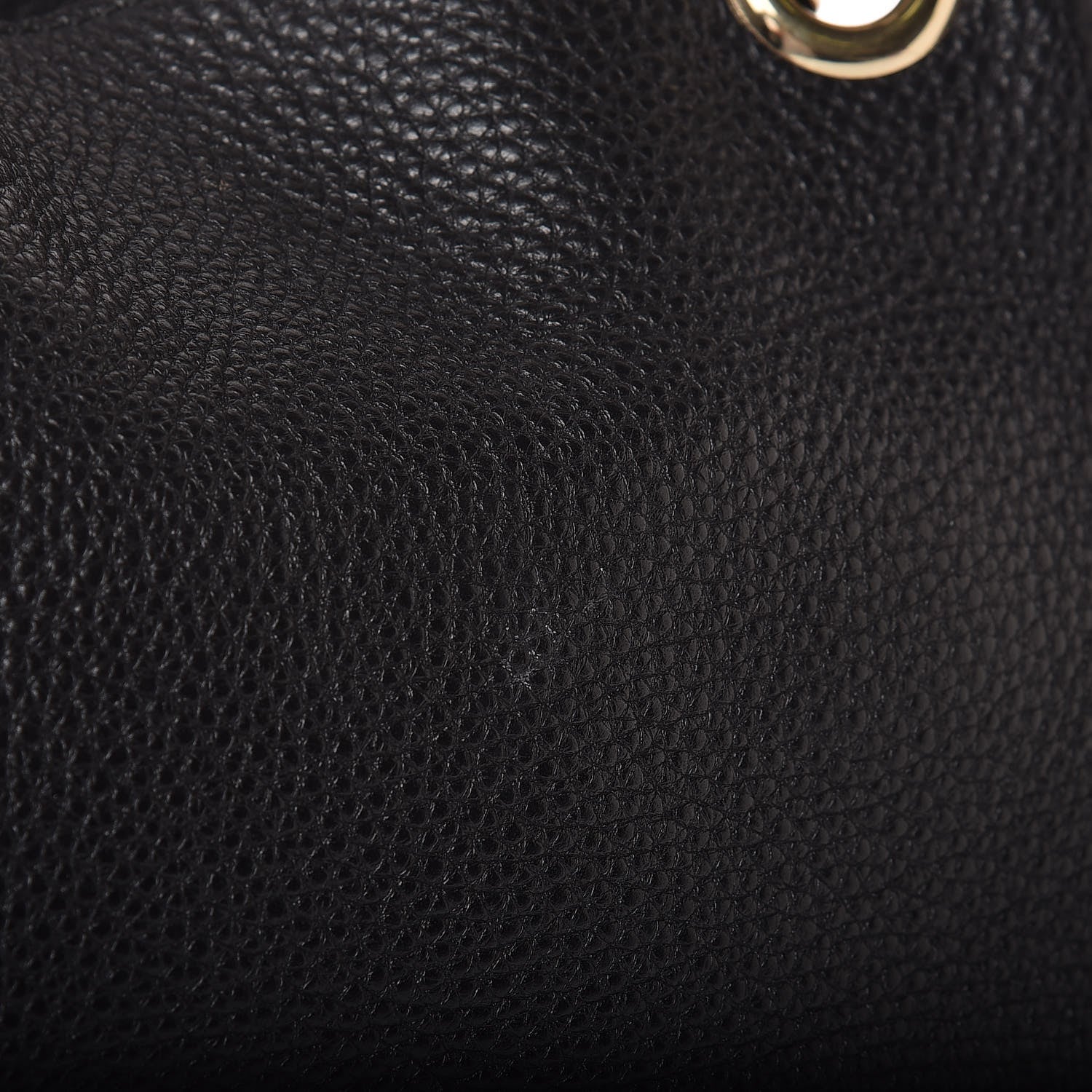 Gucci Pebbled Calfskin Medium Soho Chain Shoulder Bag Black 13 of 16