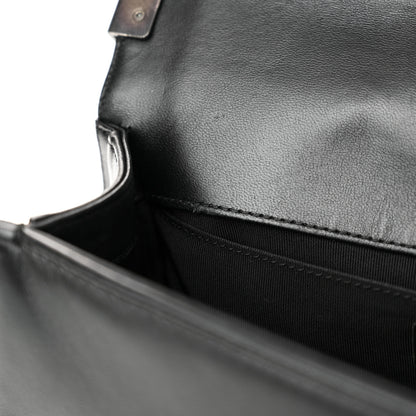 Chanel Lambskin Quilted Medium Boy Flap Black 12 of 12