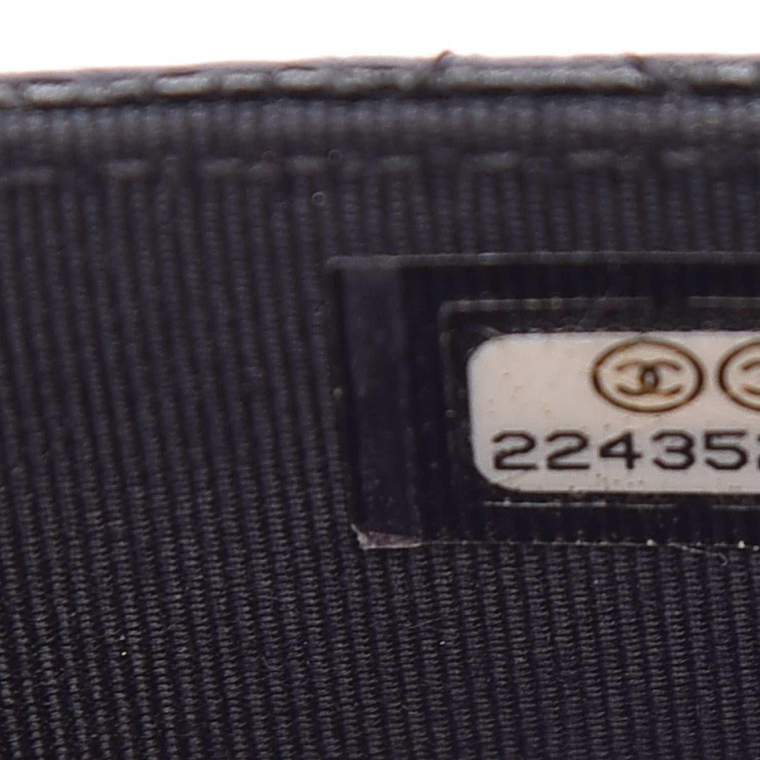 Chanel Caviar Quilted Wallet On Chain WOC Black 8 of 9