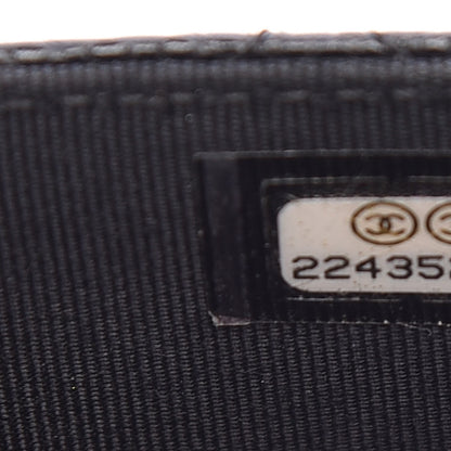 Chanel Caviar Quilted Wallet On Chain WOC Black 8 of 9