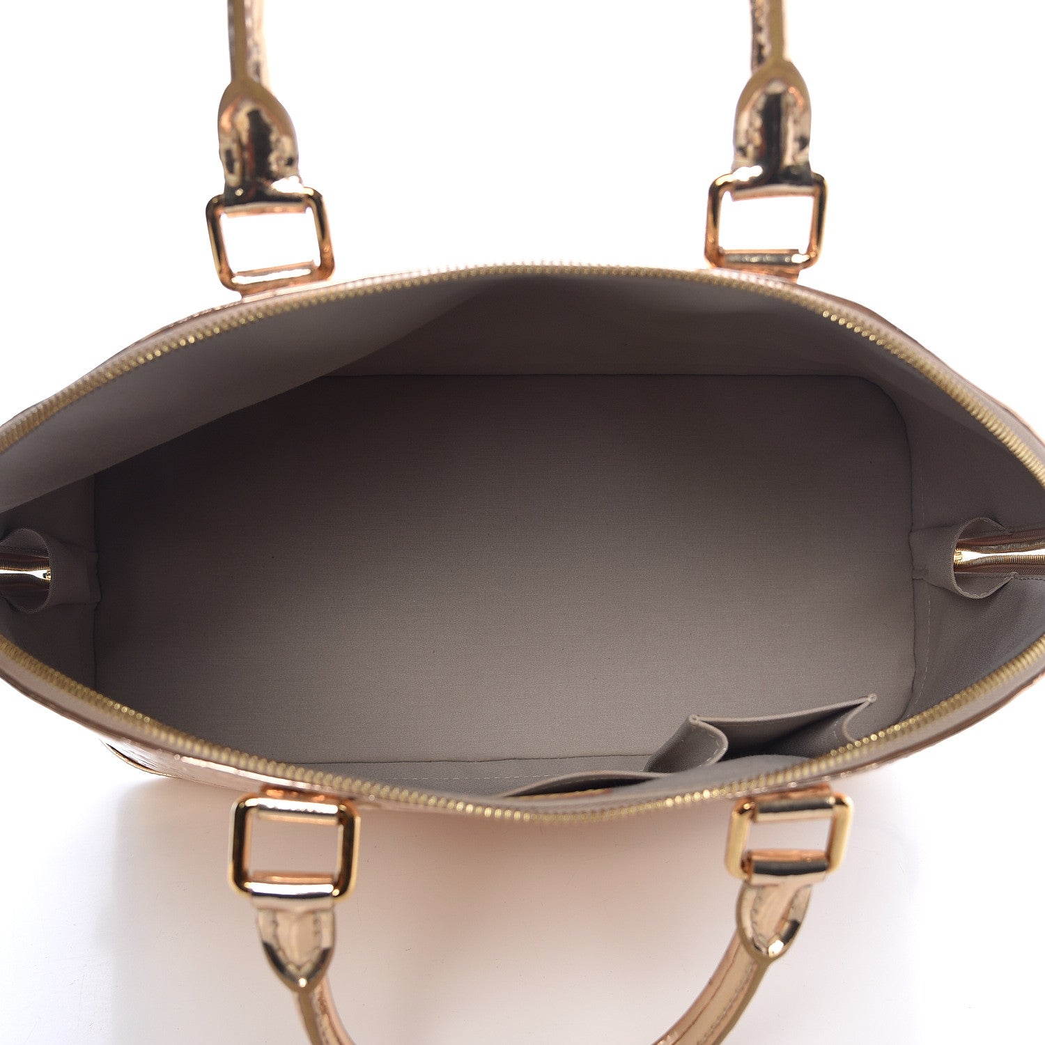 Louis Vuitton Monogram Miroir Alma MM Gold 5 of 13