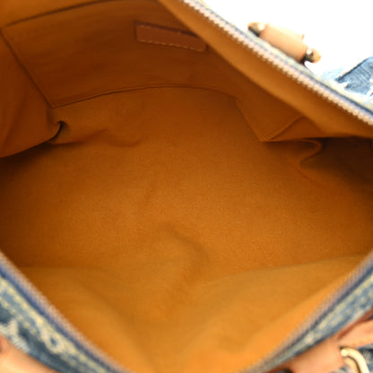 Louis Vuitton Monogram Denim Neo Speedy Blue 6 of 13