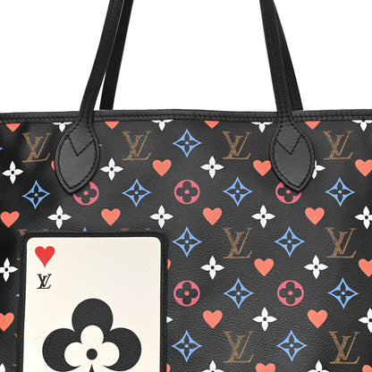 Louis Vuitton Game On Neverfull MM Black 8 of 11