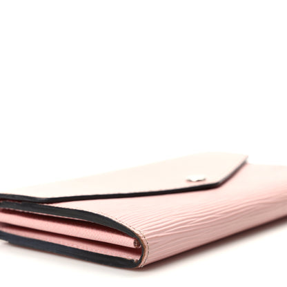Louis Vuitton Epi Sarah Wallet NM Rose Ballerine 7 of 8
