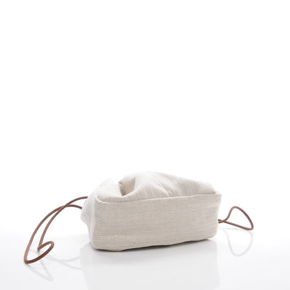 Hermes Canvas Barenia Fourbi 20 PM Pouch Naturel Fauve 4 of 7