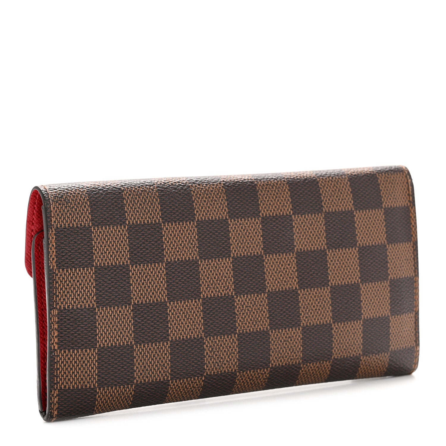 Louis Vuitton Damier Ebene Josephine Wallet Red 3 of 11