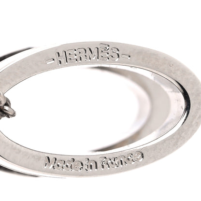 Hermes Palladium Pop H Pendant Necklace White 5 of 5