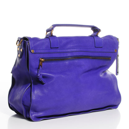 Proenza Schouler Lambskin Large PS1 Satchel Purple Rain 3 of 14