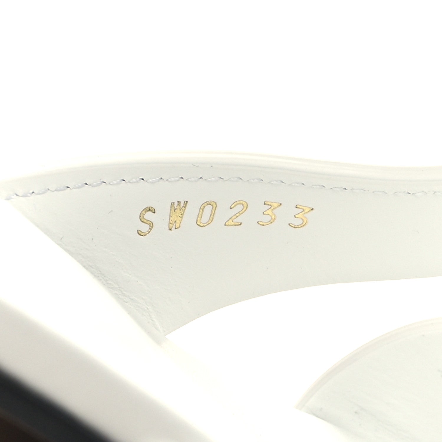 Louis Vuitton Calfskin LV Isola Flat Sandals 40 White 6 of 8