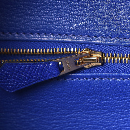 Hermes Epsom Birkin 30 Bleu Electrique 9 of 37