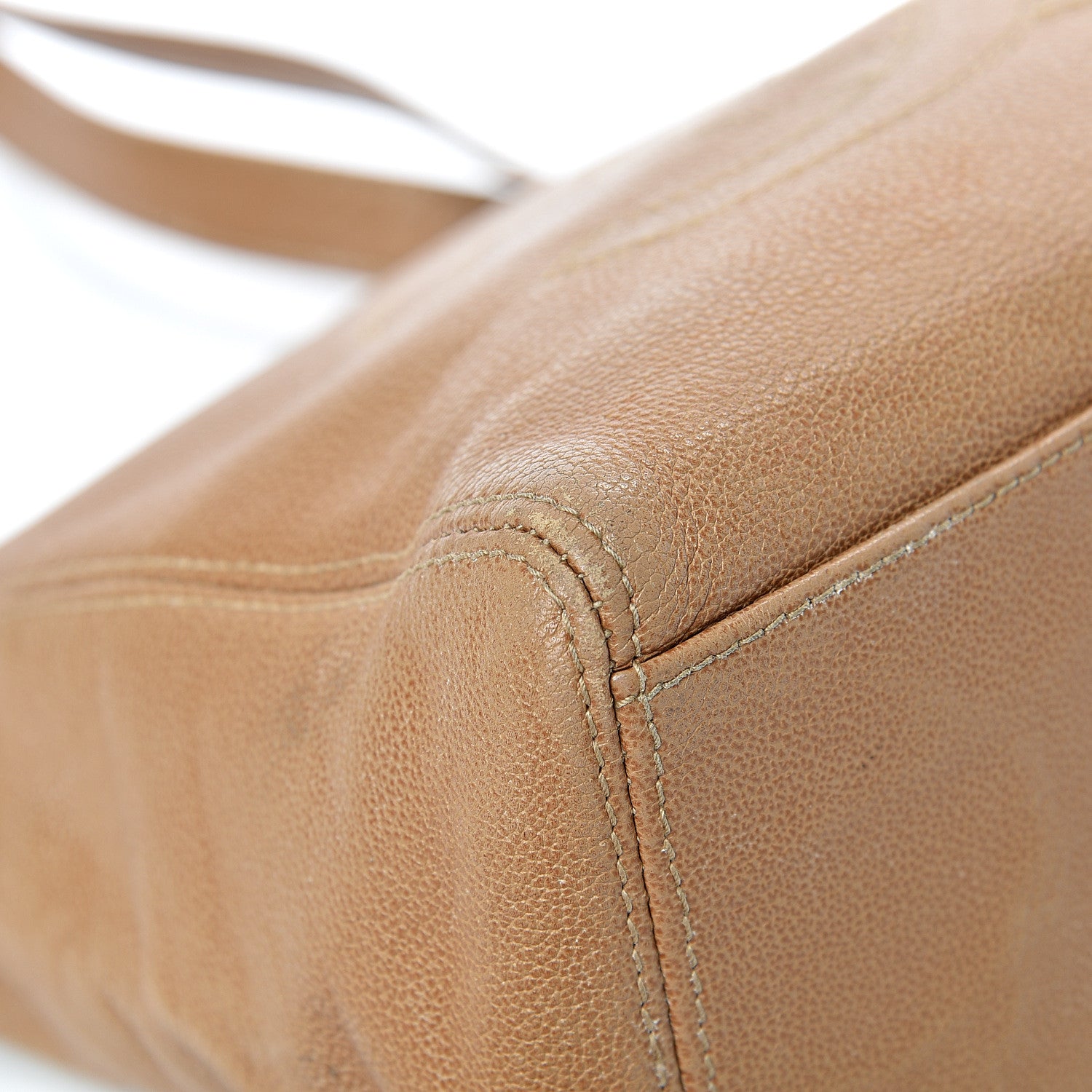 Chanel Calfskin CC Small Tote Beige 8 of 24
