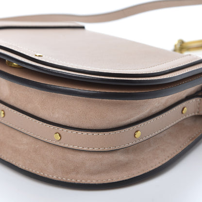 Chloe Calfskin Suede Small Nile Bracelet Bag Biscotti Beige 6 of 9
