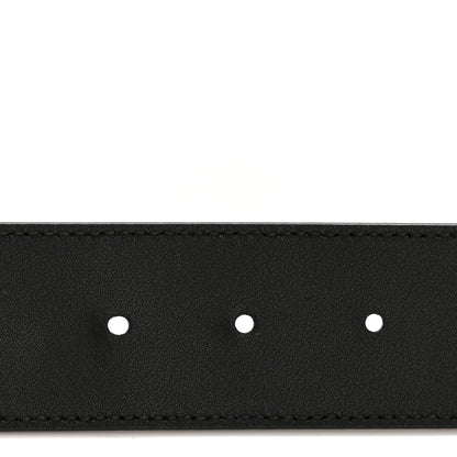 Gucci Calfskin Double G 40mm Belt 75 30 Black 4 of 8